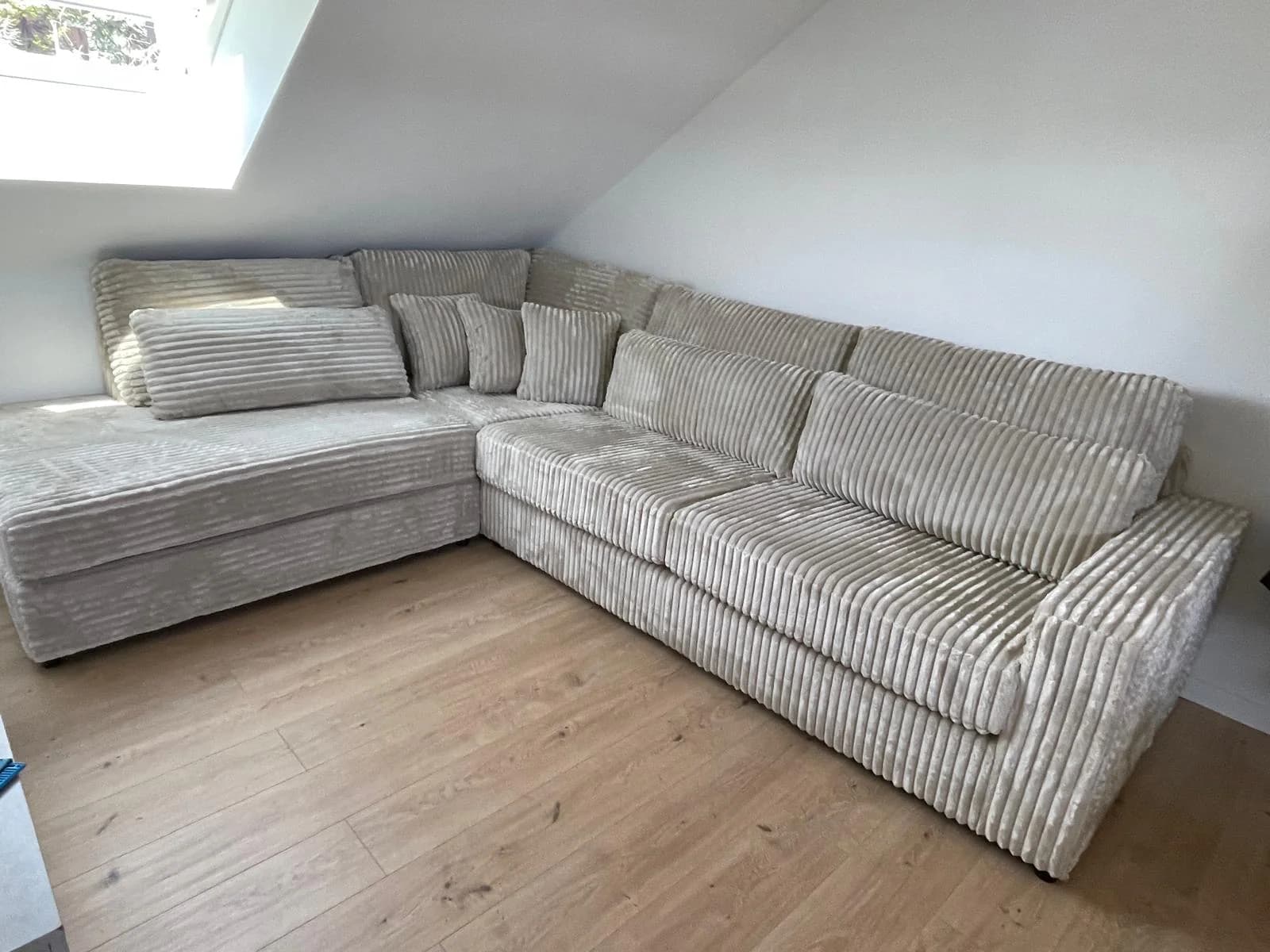 Canapé Lyna chez un client MAXI MEUBLES