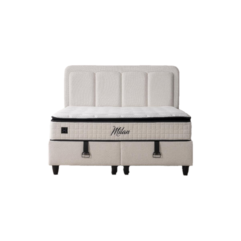 Lit MILAN de Maxi Meubles France - lit au meilleur prix - lit coffre prix comprenant le matelas